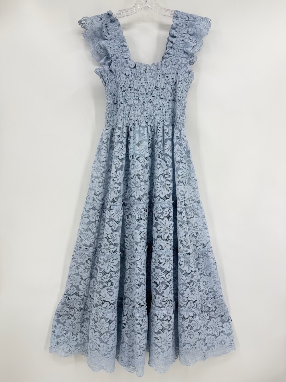 Hill House NWT The Collector's Edition Lace Ellie Nap Dress Blue Lace Size M - Picture 5 of 10